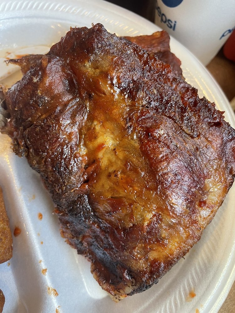 Pork ribs plate asset
