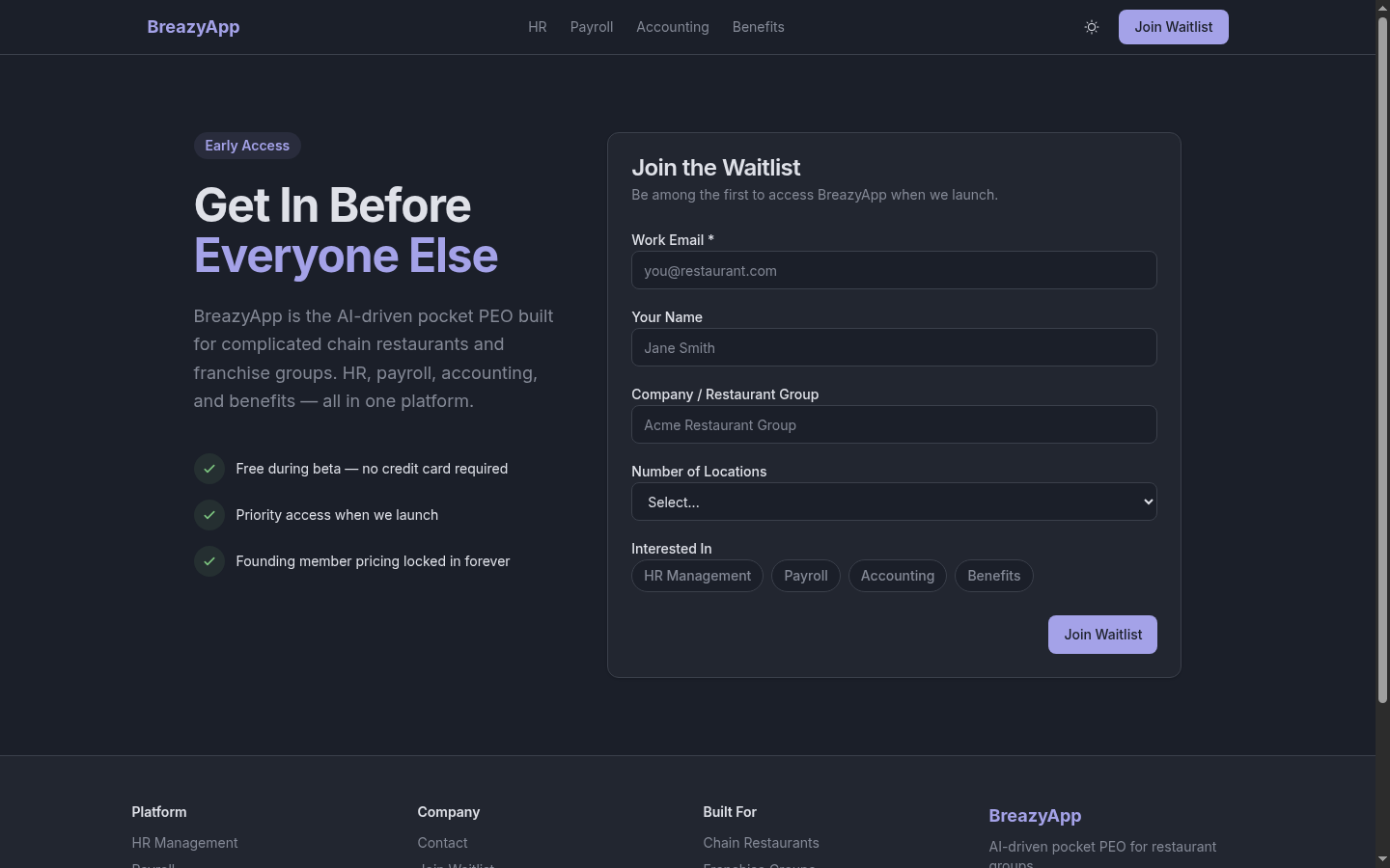 waitlist