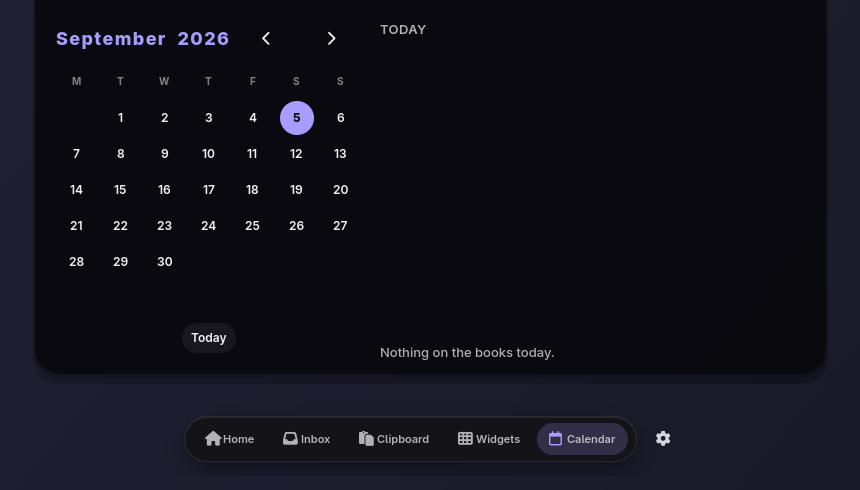 Calendar 0.4