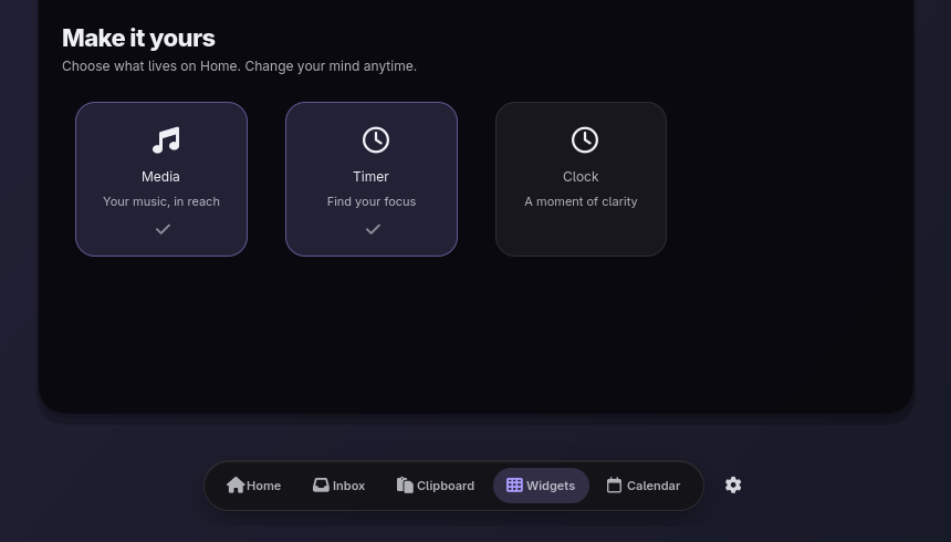 Widgets 0.4