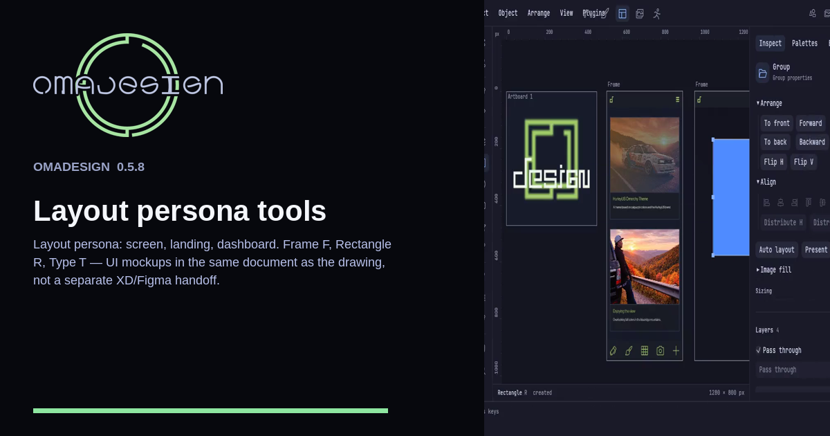 Layout persona tools