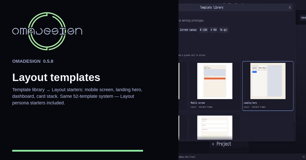 Layout templates