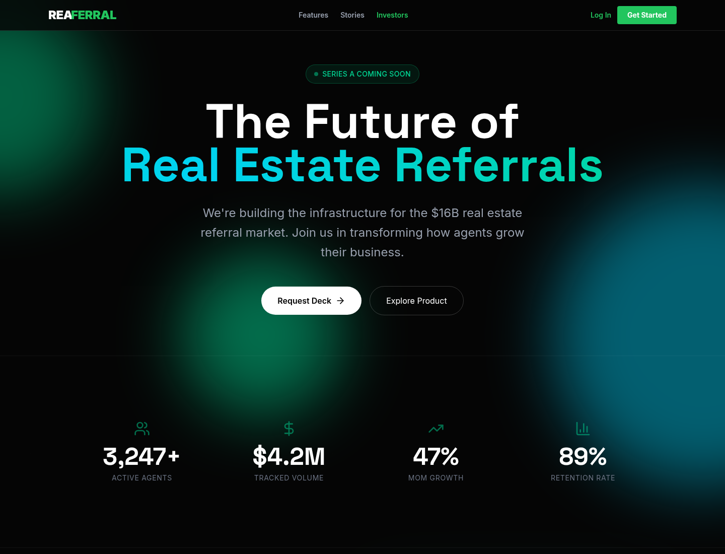 Investors page