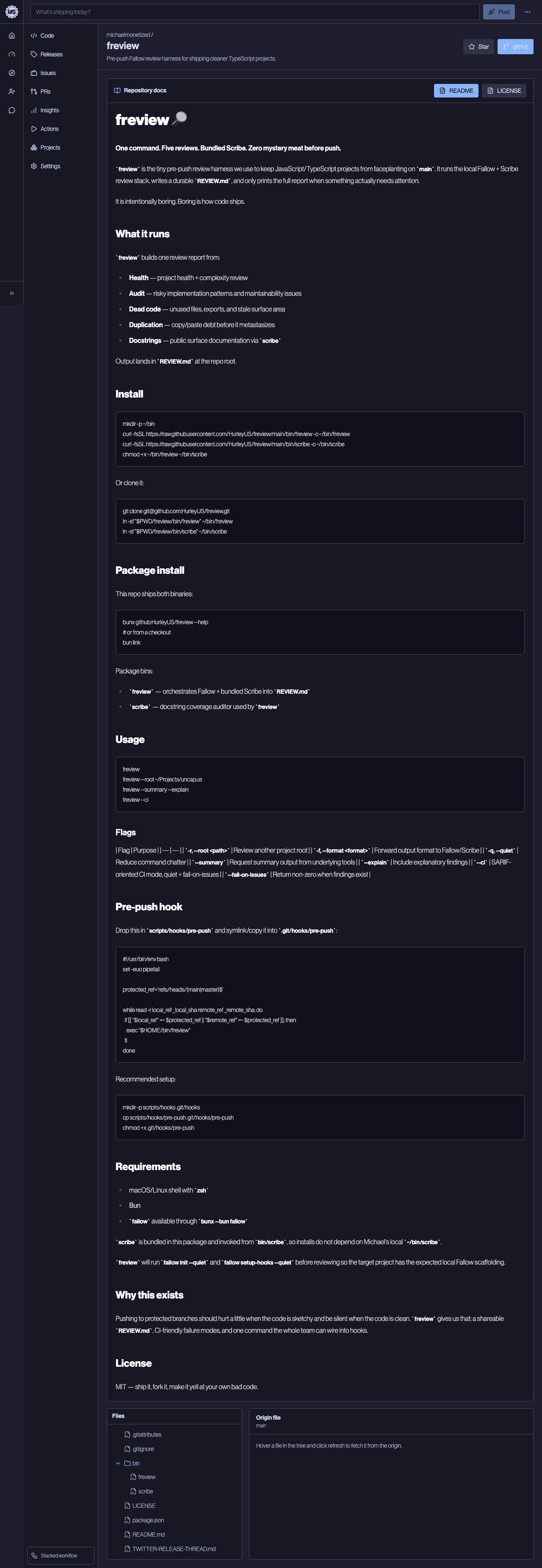 Origin code browser from launch gallery